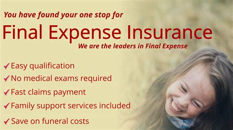 senior final expense life insurance program